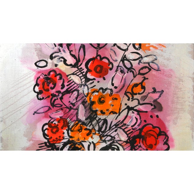 Vase with Flowers (Red and Pink) Charles Cobelle French (1902–1994) Date: circa 1960 Acrylic on Canvas, signed l.r. Size:...