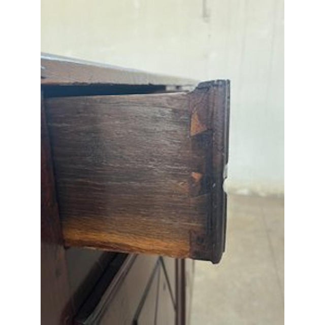 French Louis XV Oak Buffet For Sale - Image 6 of 16