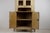 Wood Antique Swedish Gustavian Corner Cabinet with Authentic Glass Doors For Sale - Image 7 of 12