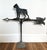 Large Antique Cast Iron Boxer Dog Weathervane – Directional Arrow Design – Americana / Industrial / Farmhouse Decor For Sale - Image 10 of 16