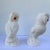 Stone Mid Century White Stone Owls - a Pair For Sale - Image 7 of 11