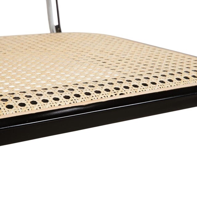 Thonet S 64 Cantilever Chairs in Black Metal from Thonet, Set of 2 For Sale - Image 4 of 17