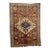 Antique Bakshayesh Artistic TRIBAL Amber hues True Gem Rug 9.6 x 13.7 For Sale