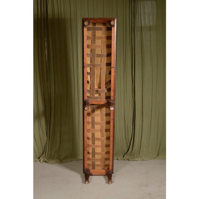 Victorian Country House Stained Pine Ottoman, 1880s For Sale - Image 6 of 8