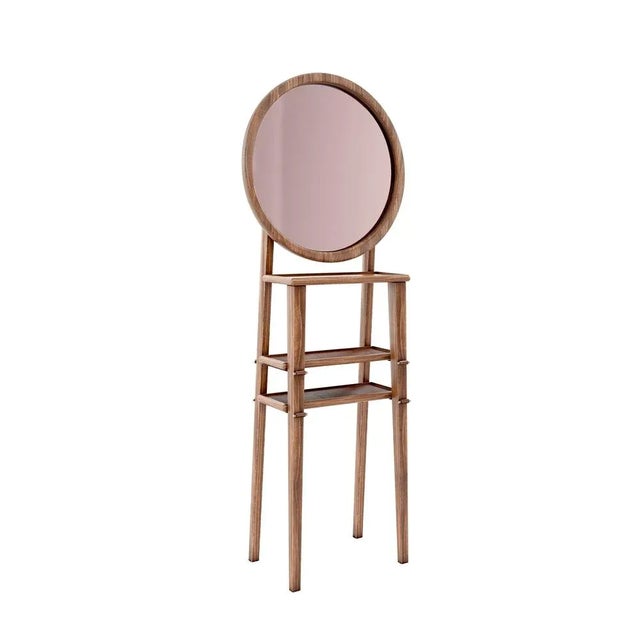 Turner Standing Mirror by Wood Tailors Club For Sale - Image 6 of 6