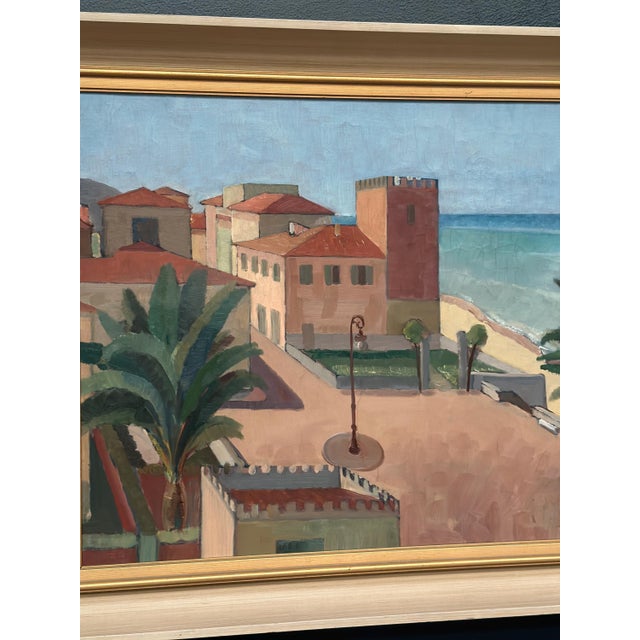 K. Berthel, Motif from Italy, 1949, Oil Painting on Canvas, Framed For Sale - Image 4 of 18
