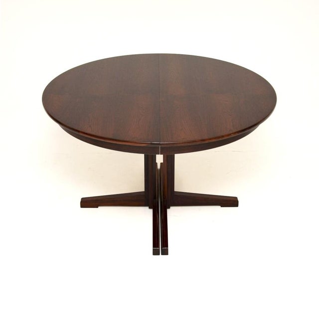 Vintage Danish Extending Dining Table, 1960s For Sale - Image 4 of 11