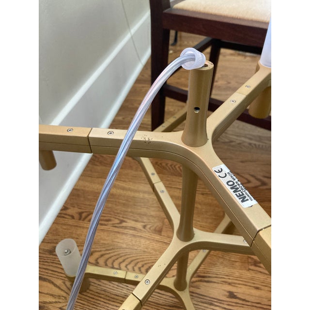 Gold Crown Minor Nemo Chandelier in "Crown Gold" For Sale - Image 8 of 12