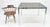 Milo Baughman Flip Top 40" Square Crome Base Smoked Glass Top Dining Table 84" Extended Clean! For Sale - Image 4 of 18