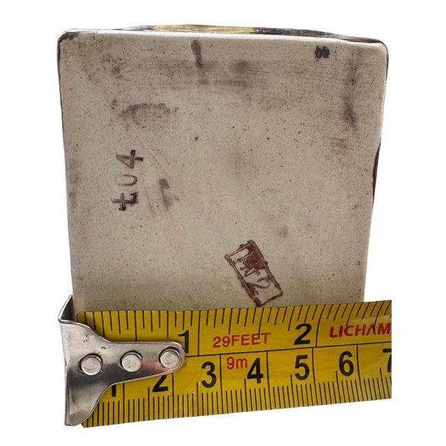 Green Mid 20th Century Chinese-Marked Porcelain Guardian Food Dog For Sale - Image 8 of 10