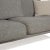 Modern Lissoni Fabric Three-Seater Hallingdal Grey Sofa from Fritz Hansen For Sale - Image 3 of 10