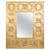 French Directoire Style Gold Gilt Rectangle Wall Hanging Mirror For Sale - Image 9 of 9