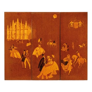 Decorative Panel from Pietro Lingeri, 1940s For Sale