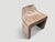 Andrianna Shamaris Sculptural Teak Wood Chair or Side Table For Sale - Image 4 of 6