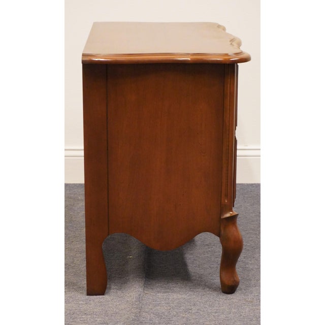 Stanley Furniture Country French 29" Two Drawer Nightstand 26818 For Sale - Image 10 of 11