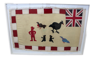 Framed Church Fante Flag