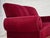 Danish 2-Seater Drop Arm and Back Sofa in Cherry-Red Velour, 1950s For Sale - Image 16 of 18