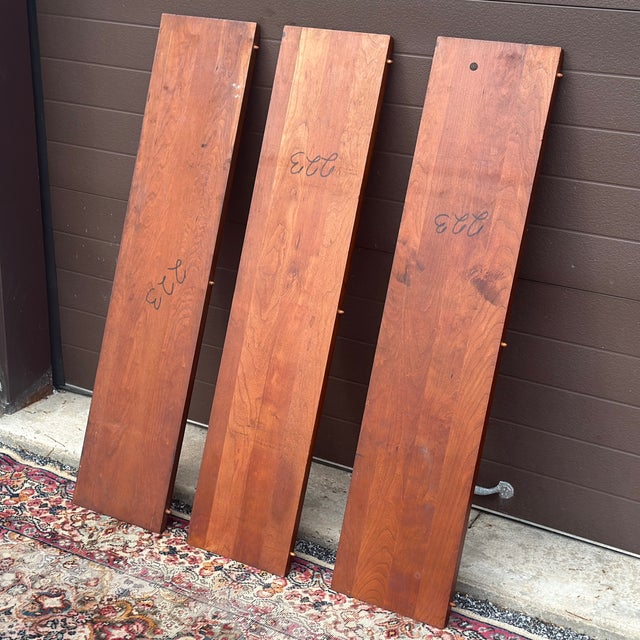 Vintage Pennsylvania House Solid Cherry 44" Dining Table Leaf For Sale - Image 12 of 12