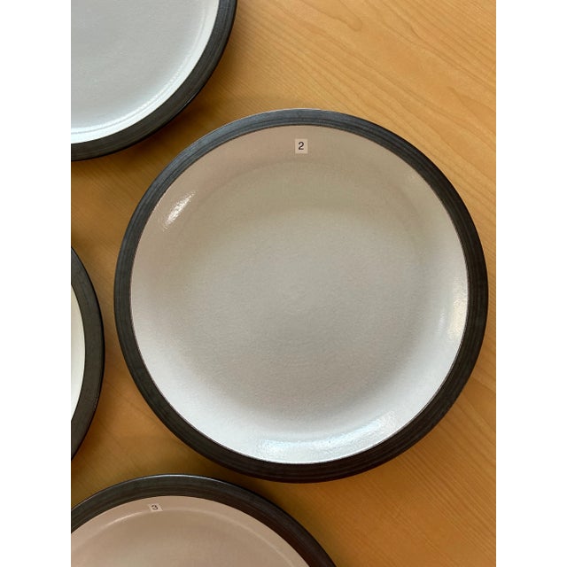 Mid-Century Modern 1960s Heathware Dinner Plates- Set of 8 For Sale - Image 3 of 12