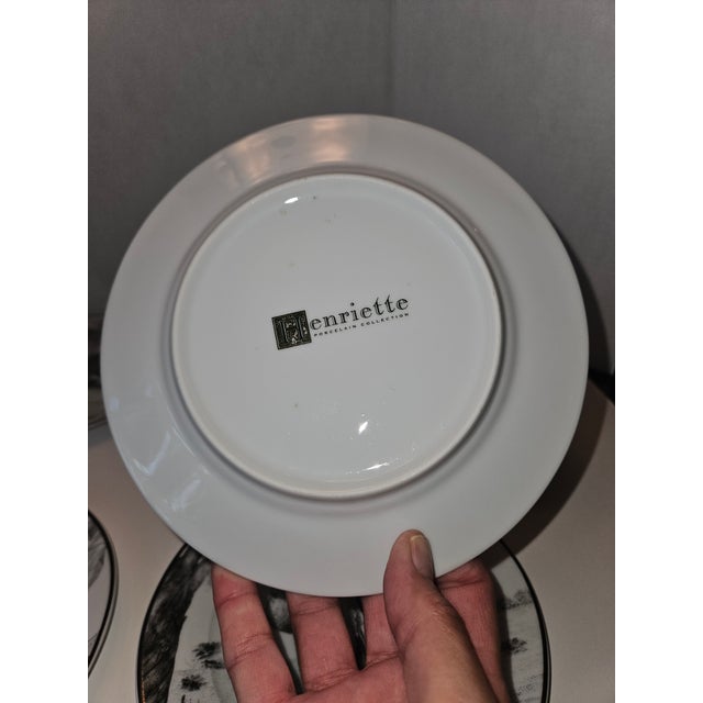 This striking, contemporary tableware is crafted of high quality porcelain and features highly detailed, hyper realistic...