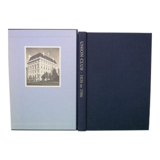 "Union Club of the City of New York: The History of the Club From the Year of Its Founding to the Year of Its Sesquincentennial 1836 to 1986" Simmons For Sale