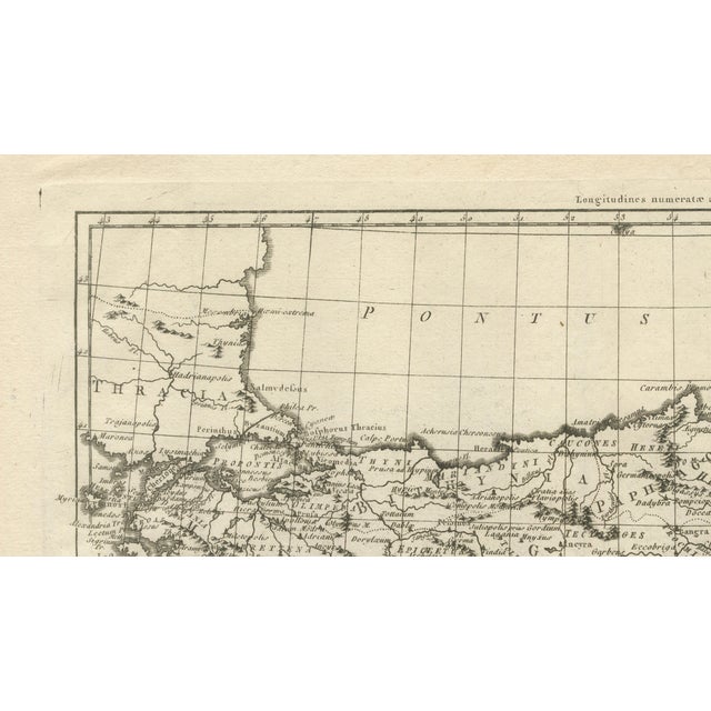 AEG, Map of Turkey, Asia Minor and the Ottoman Levant, 1780 For Sale - Image 6 of 11