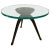 Gueridon Table in the Style of Fontana Arte, 1950s For Sale - Image 15 of 15
