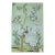 Hand-Painted Chinoiserie Peacock & Floral Wall Mural Panel, Luxury Oriental Wallpaper Art, Unframed, For Sale