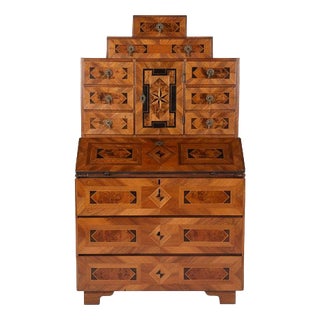 Antique Secretaire in Wood For Sale