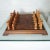 Vintage Hand-Carved Wood and Leather Chess Set For Sale - Image 4 of 11