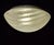 2000 - 2009 Vintage German Flat Ceiling Lamp with White Striped Frosted Glass Shade from Peill & Putzler, 2000s For Sale - Image 5 of 8