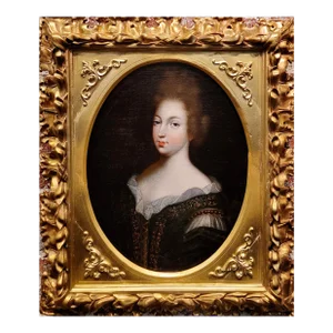 17th Century Portrait of a Aristocratic Woman - Oil Painting