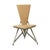 Handmade Chair in Metal and Velvet, 1960s For Sale - Image 11 of 11