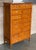 Tall Vintage Tall Teak Wood Campaign Highboy Chest in Style of Bernhardt For Sale In Miami - Image 6 of 13