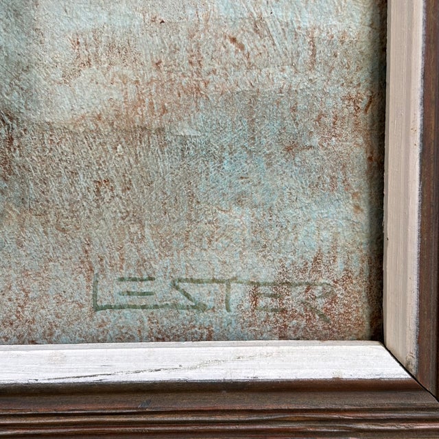 20th Century Impressionist Harbor Scene, Framed For Sale - Image 13 of 16