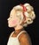 Charming American Folk-Style Portrait of a Young Girl by S. Taylor — Oil on Canvas A wonderfully evocative oil on canvas...