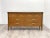 Beautiful mid century modern walnut dresser by Drexel in excellent vintage condition, minor scratches and small marks