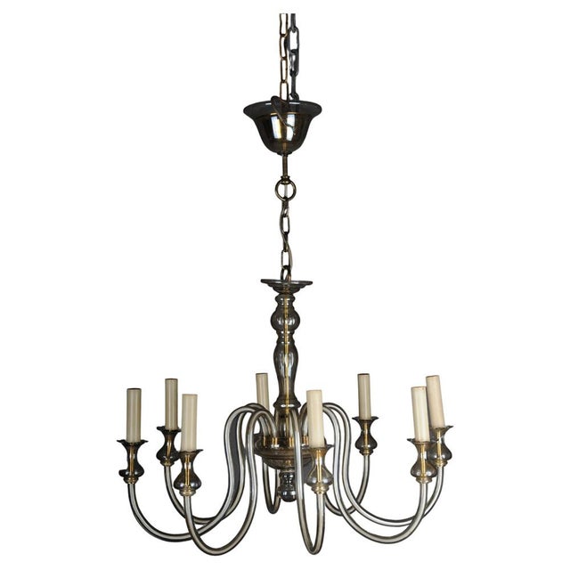 20th Century Italian Glazed Chandelier For Sale - Image 18 of 18