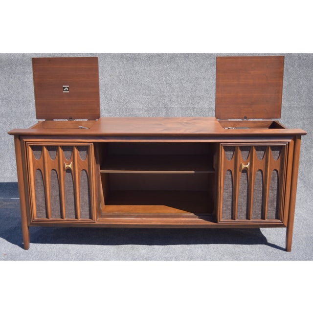 Broyhill Brasilia MidCentury Stereo Console Credenza Chairish