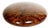 Vintage Round Wooden Box, France, 1970s For Sale