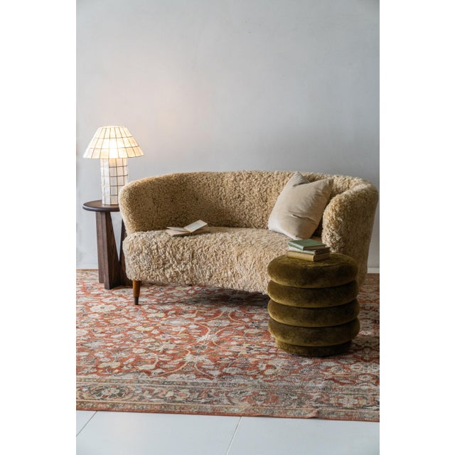 Vintage Mahal Area Rug Orion For Sale - Image 15 of 18