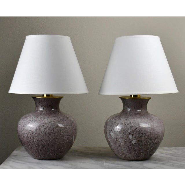 Metal 1980s VeArt Italy Table Lamps, a Pair For Sale - Image 7 of 8