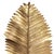 Mid-Century Modern Group of Three Vintage Metal Palm Leaf Sculptures For Sale - Image 3 of 10