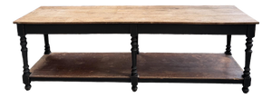 Early 20th Century Cloth Merchant's Table