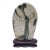 Petite Chinese Greenery Meditation Stone For Sale