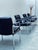 Black Vintage 8400 Chairs in Leather by Jorgen Kastholm for Kusch & Co., Germany, 1980s, Set of 4 For Sale - Image 8 of 18