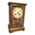 Late 19th Century French Crystal Regulator Clock With Brass Case, Circa 1890 For Sale