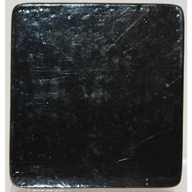 Late 20th Century Hand-Painted Artist Signed Wooden Russian Lacquered Box For Sale - Image 5 of 6