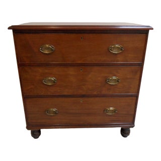 Antique Mahogany Chest of Drawers For Sale