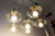 White Cascade Chandelier with 6-Light Smoked Glass Drops, 1960s For Sale - Image 8 of 18